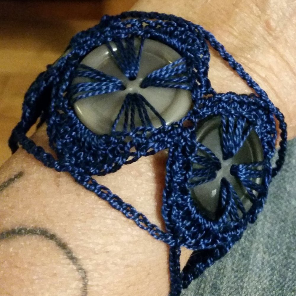 Handmade Button Bracelet